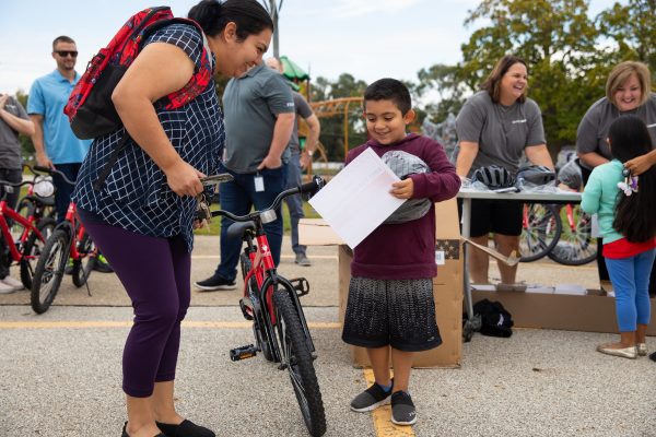 New Bikes from Variety for King Elementary School Students